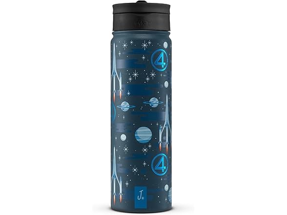 JoyJolt Marvel The Fantastic Four First Steps 22 oz Tumbler