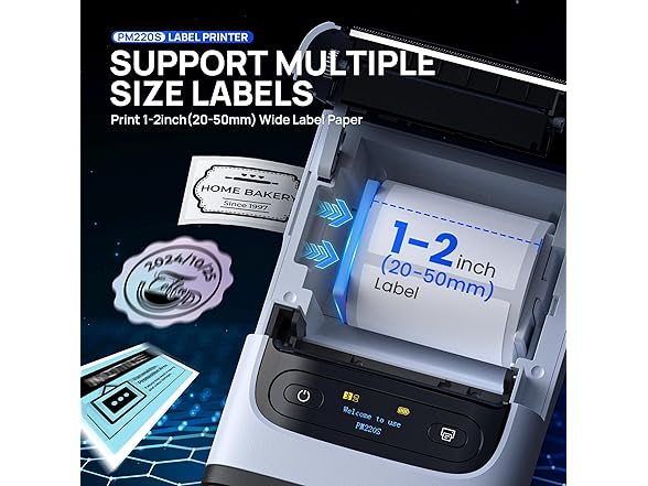 Label Maker Machine with Tape