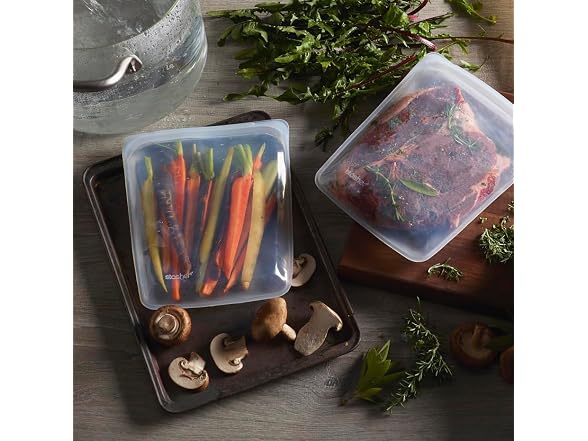 STASHER Clear Half Gallon Reusable Bag