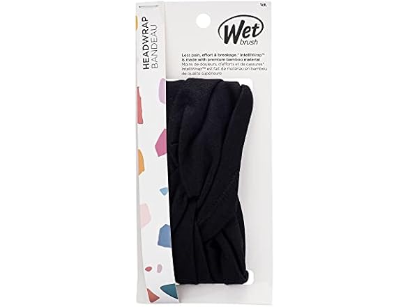 Wet Brush Headwrap Black, 1CT