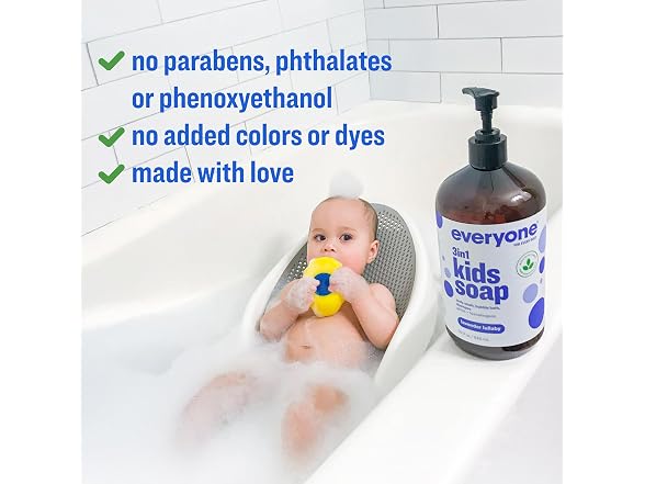 Everyone 3-in-1 Kids Soap, Lavender