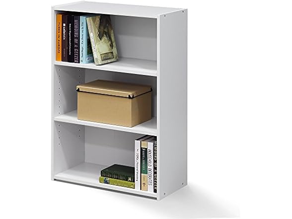 Furinno WRIGHT Book Shelf, White