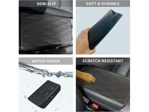 Powlamks Center Console Armrest Cover TPE