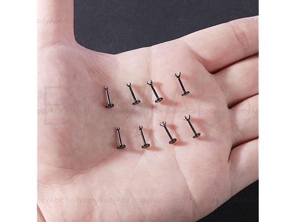Threadless Push in Nose Ring Studs