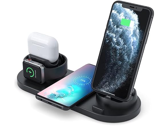 Generic Wireless Phone Charger 6 in 1