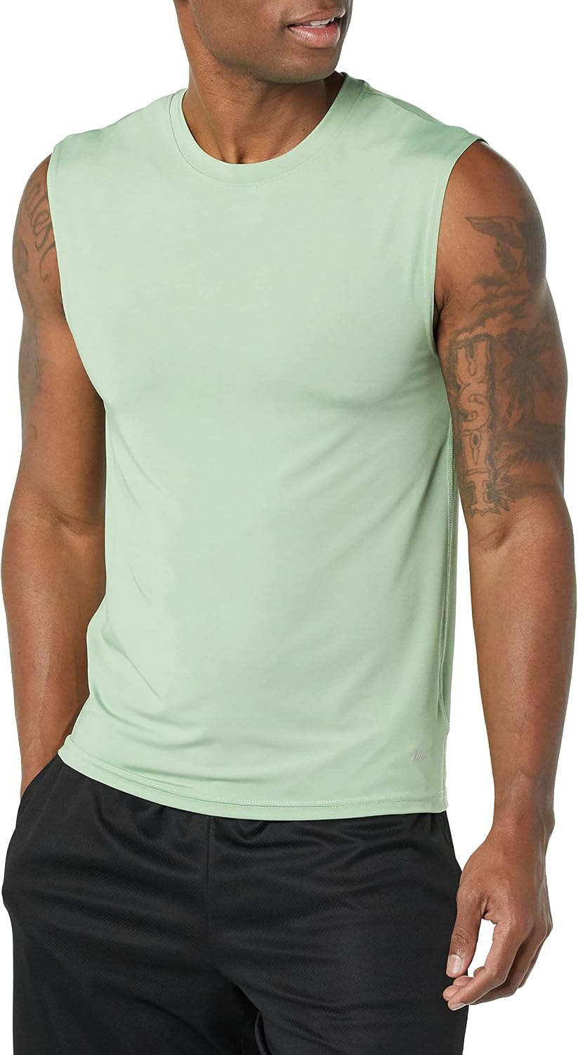 Amazon Essentials Men's Athletic Tops - Gallery 3