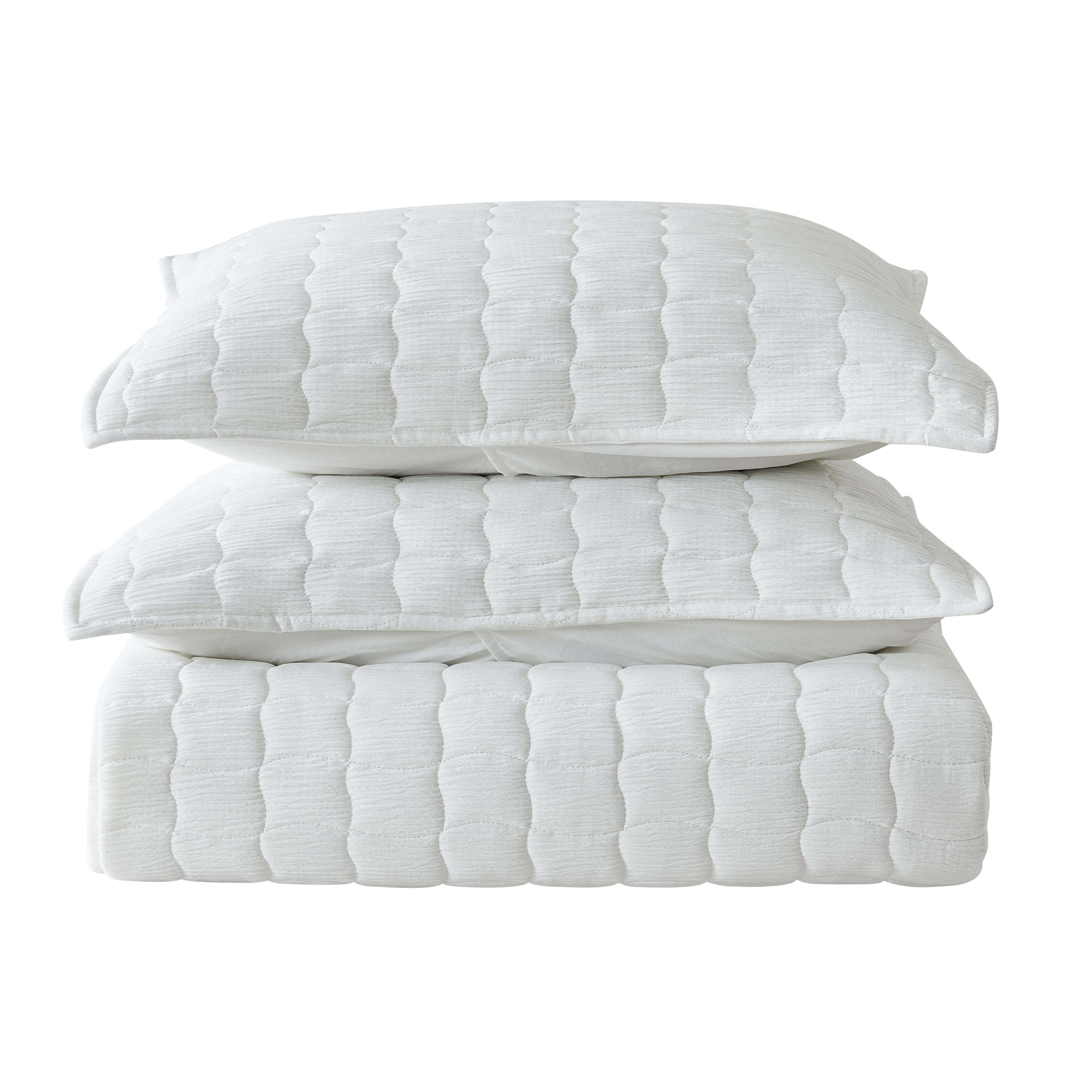 Dawson 3 Piece Textured Quilt Set - Gallery 20