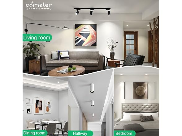 comzler GU10 LED Bulbs 5000K Daylight