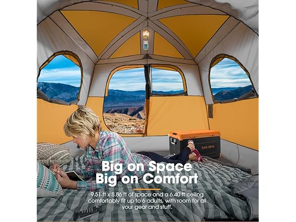 SanHima SUV Tent for Camping with Rainfly