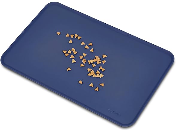 Amazon Basics Waterproof Non-Slip Silicone Pet Feeding Mat