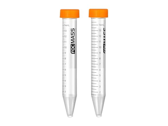 FOCMASS 15ml Conical Centrifuge Tubes
