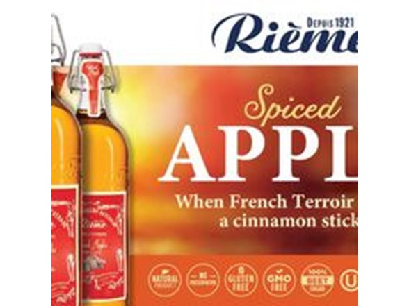 (4-Pack) Rieme Spice Apple French Lemonade 1L