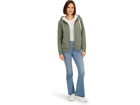 Billabong Womens Full Zip Sherpa Lined Hoodie