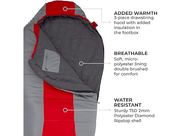 TETON Tracker 5F Short light Mummy Bag