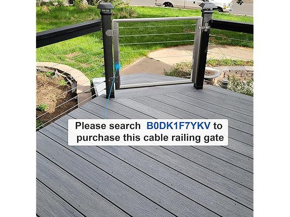Stainless Steel Adjustable Angle 1/8" Cable Railing Kit