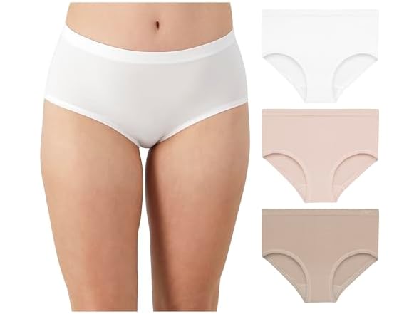 Maidenform Women (S) Seamless Bikini Black