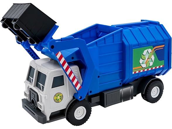 Mighty Fleet Action Drive 16” Garbage Truck Toy