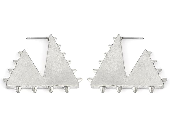 AllSaints Mae Triangle Earrings