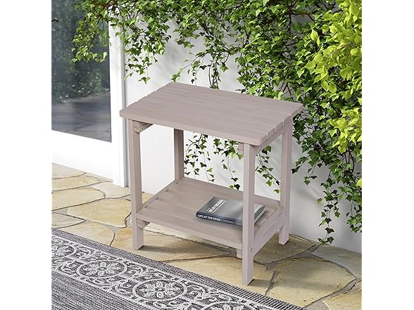 Shine Company 4114GS Long Island Rectangular Wood Table