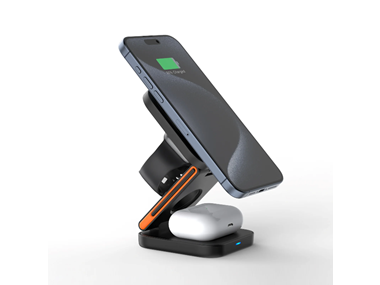 $26.99, Was $59.99, 55% Off! 3-in-1 Foldable Magnetic Wireless Charger dealfomo