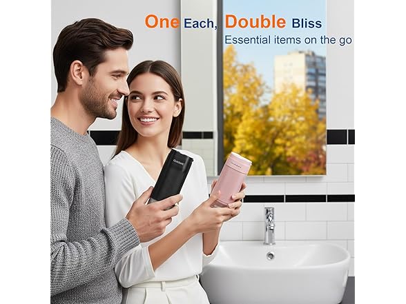 Black Portable Water Flosser