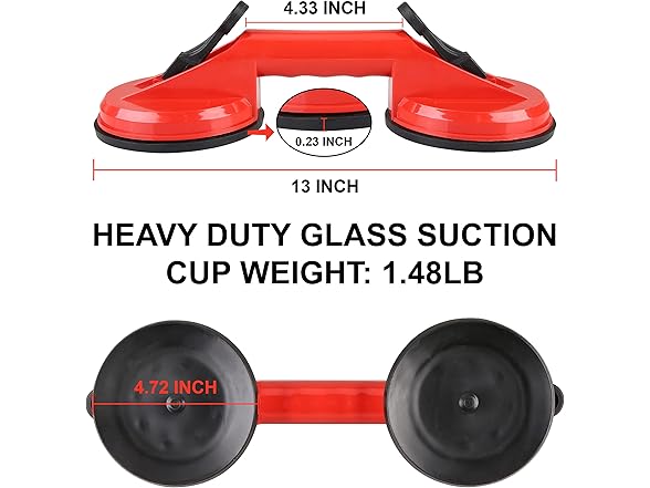 Olympia Tools Olympia Tools Glass Suction Cups Heavy D