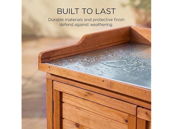 GDLF Outdoor Garden Patio Wooden Storage - Gallery 7