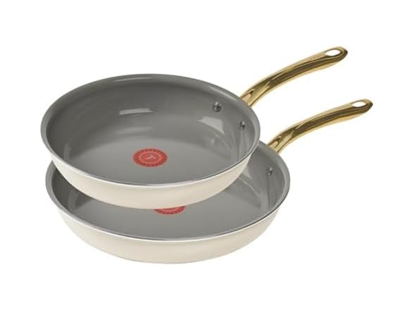 T-Fal Preserve Ceramic Frying Pan 2Pc Set
