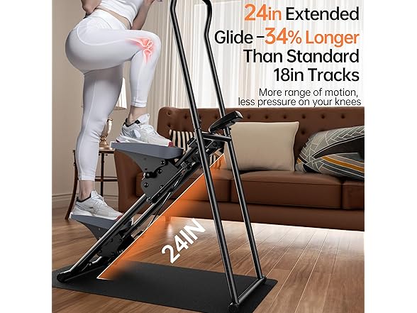 seanleecore Stair Stepper Machine for Home with Device Holde (Open Box)