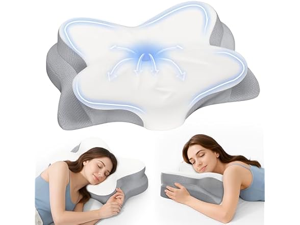 Ergonomic Memory Foam Pillow