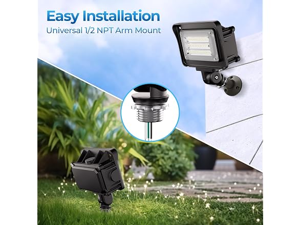 CINOTON 30W LED Flood Light 1 Pack - Gallery 4