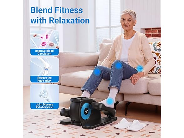 MERACH Under Desk Elliptical Machine