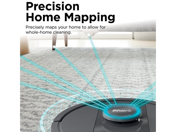 SHARK RV2402WS_S&D IQ 2-in-1 Robot Vac & Mop