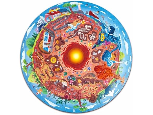 Hape Underground World Puzzle
