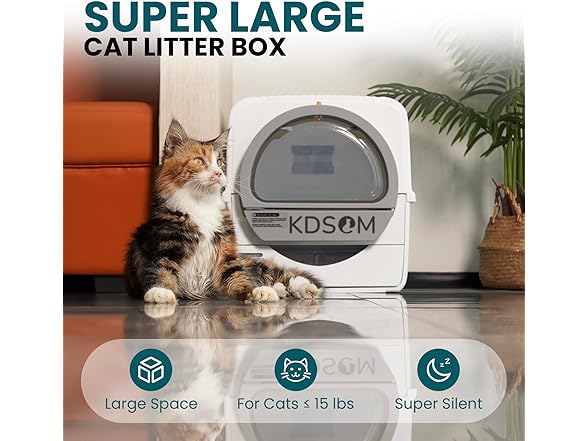 KDSOM Self Cleaning Litter Box