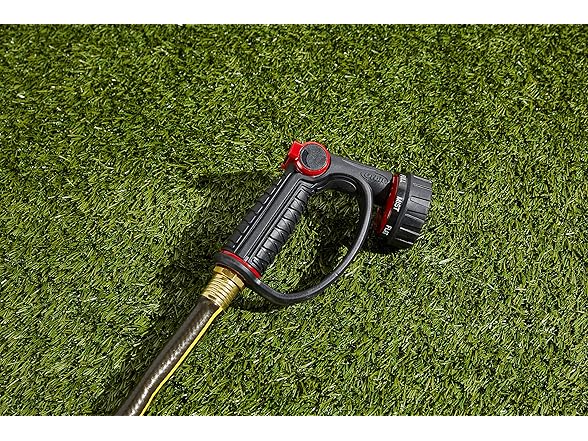 Orbit 58993 7-Pattern Watering Nozzle with Thumb Control, Black