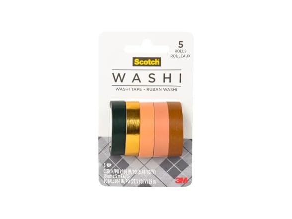 Scotch Washi Tape, Sunset Design