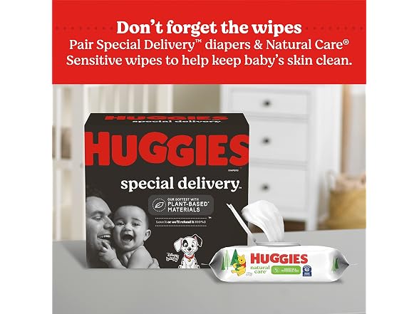 HUGGIES Huggies Special Delivery Hypoallergenic