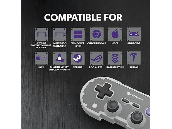 Hyperkin Retro Pixel Art Wireless Gaming Controller