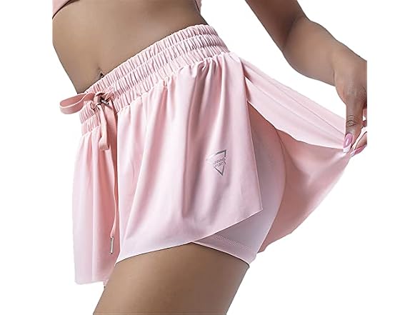 Opopo Girls (M) Butterfly Flowy Shorts