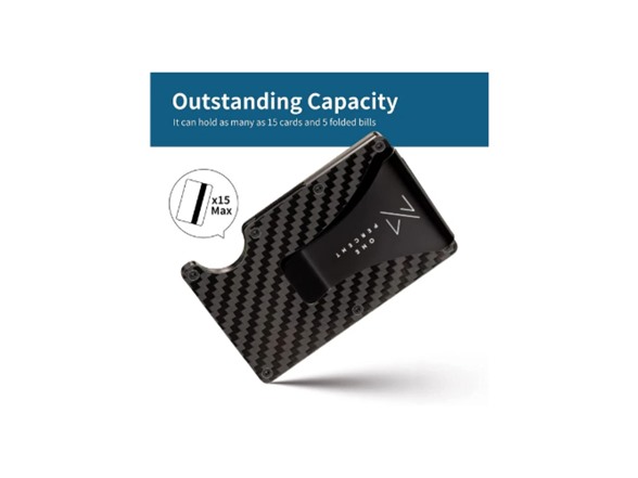 RFID Blocking Slim Money Clip