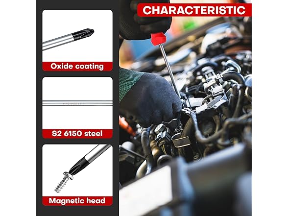 Screwdriver Set, Assorted, 8-Piece