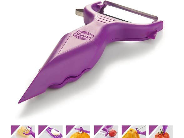 Borner Fruit and Vegetable Peeler w Double-Edged Blade