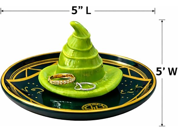 Wicked Elphaba Witch Hat Trinket Tray