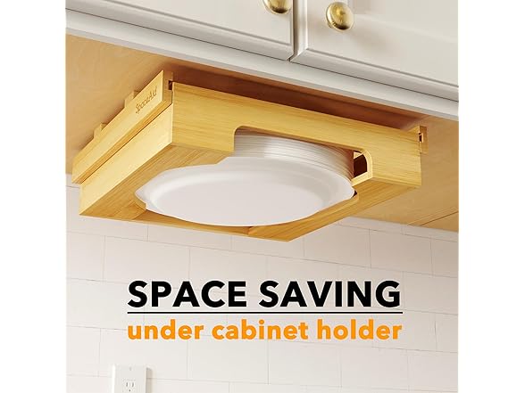 SpaceAid 12-inch Paper Plate Dispenser