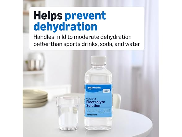 Amazon Basics Electrolyte Solution 33.8 oz