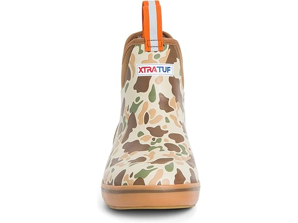 XTRATUF Mens Duck Camo Ankle Deck Boot
