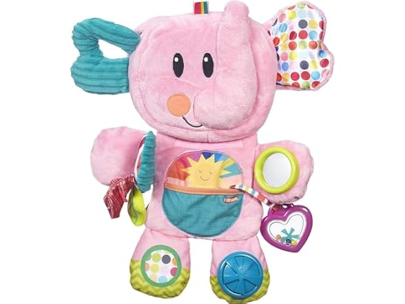 Playskool Fold 'n Go Elephant Stuffed Animal Toy