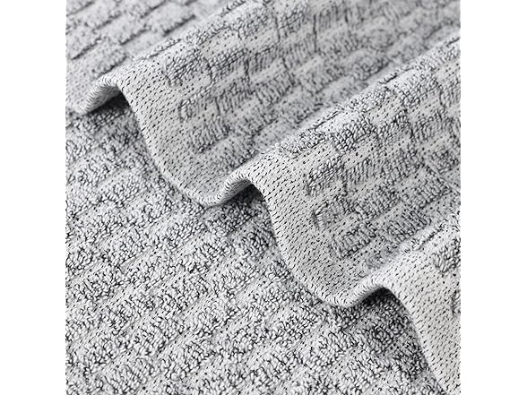 Superior 2PC Juno Viscose Cotton Blend Towels