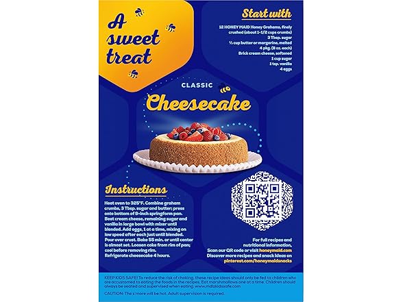 HONEY MAID Graham Crackers, 14.4oz